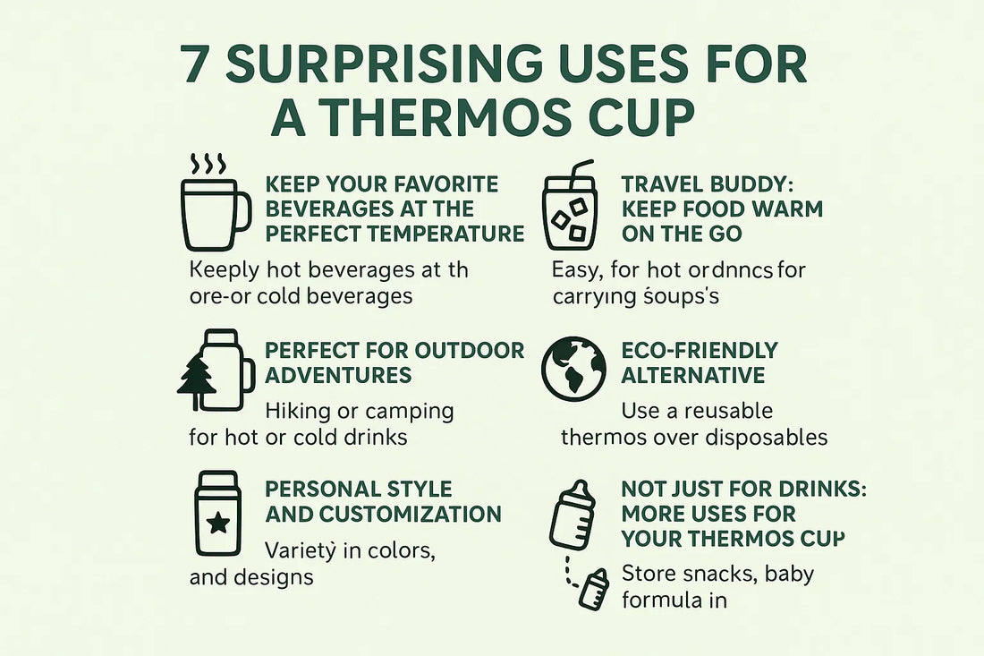 The Many Uses of a Thermos Cup: More Than Just a Beverage Holder