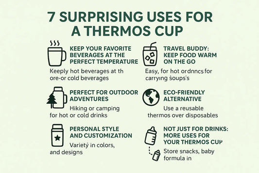 The Many Uses of a Thermos Cup: More Than Just a Beverage Holder
