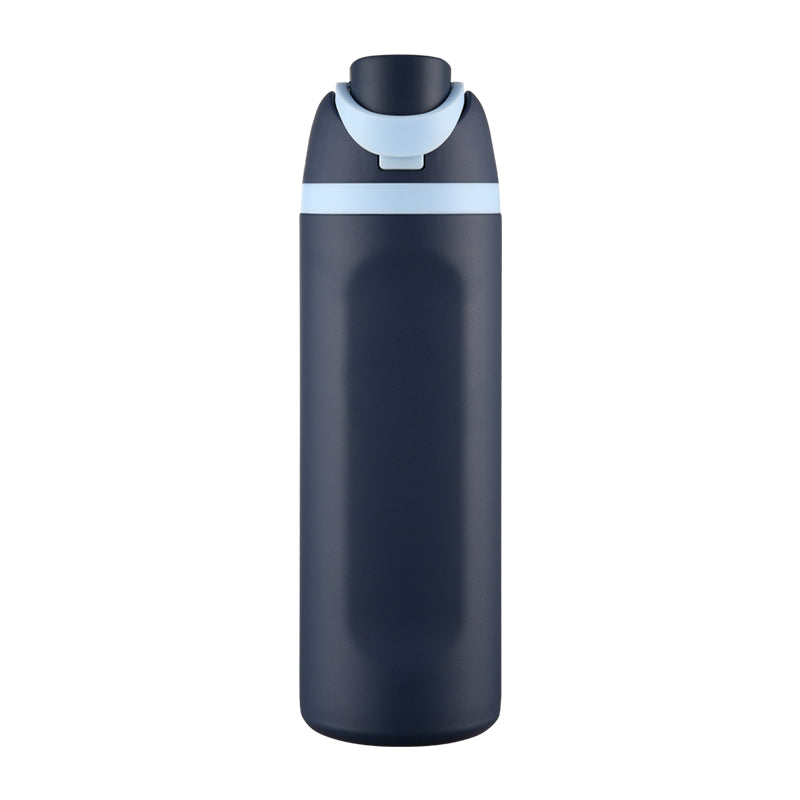 HONGZHAN FreeSip Insulated Stainless Steel Water Bottle with Straw, BPA-Free Sports Water Bottle, Great for Travel, 16/19/24/28/32 Oz