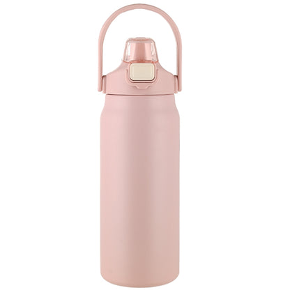 HONGZHAN 26/33/40/50oz Insulated Water Bottle With Straw and Leakproof Lid, BPA Free Stainless Steel Wide Mouth Sports Water Bottle Cup With Portable Handle Double Wall Vacuum Keep Cold and Hot