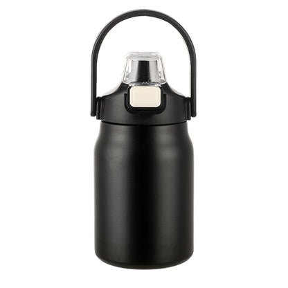 HONGZHAN 26/33/40/50oz Insulated Water Bottle With Straw and Leakproof Lid, BPA Free Stainless Steel Wide Mouth Sports Water Bottle Cup With Portable Handle Double Wall Vacuum Keep Cold and Hot