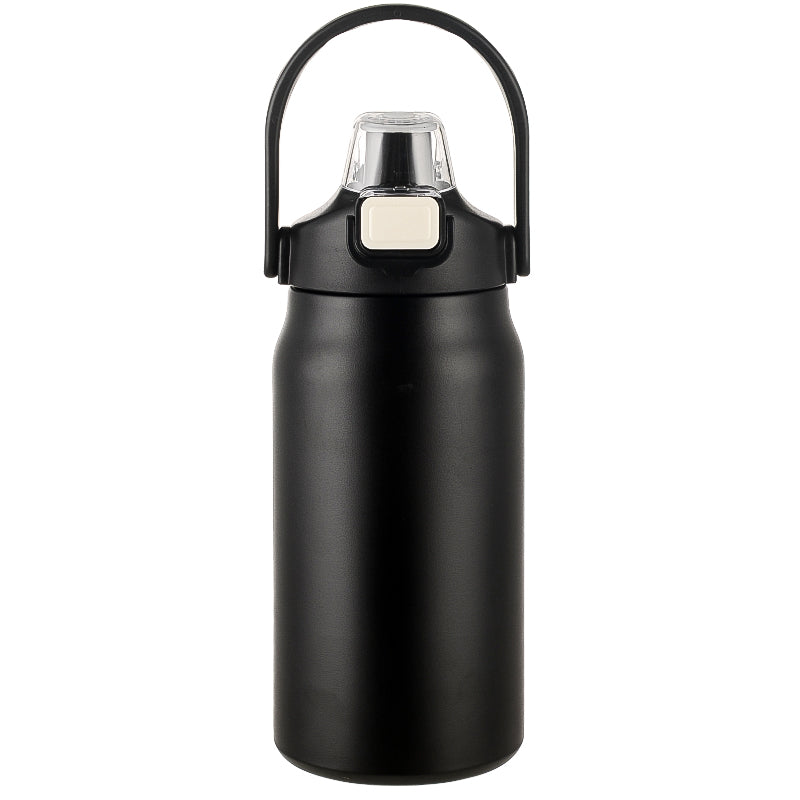 HONGZHAN 26/33/40/50oz Insulated Water Bottle With Straw and Leakproof Lid, BPA Free Stainless Steel Wide Mouth Sports Water Bottle Cup With Portable Handle Double Wall Vacuum Keep Cold and Hot