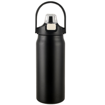 HONGZHAN 26/33/40/50oz Insulated Water Bottle With Straw and Leakproof Lid, BPA Free Stainless Steel Wide Mouth Sports Water Bottle Cup With Portable Handle Double Wall Vacuum Keep Cold and Hot