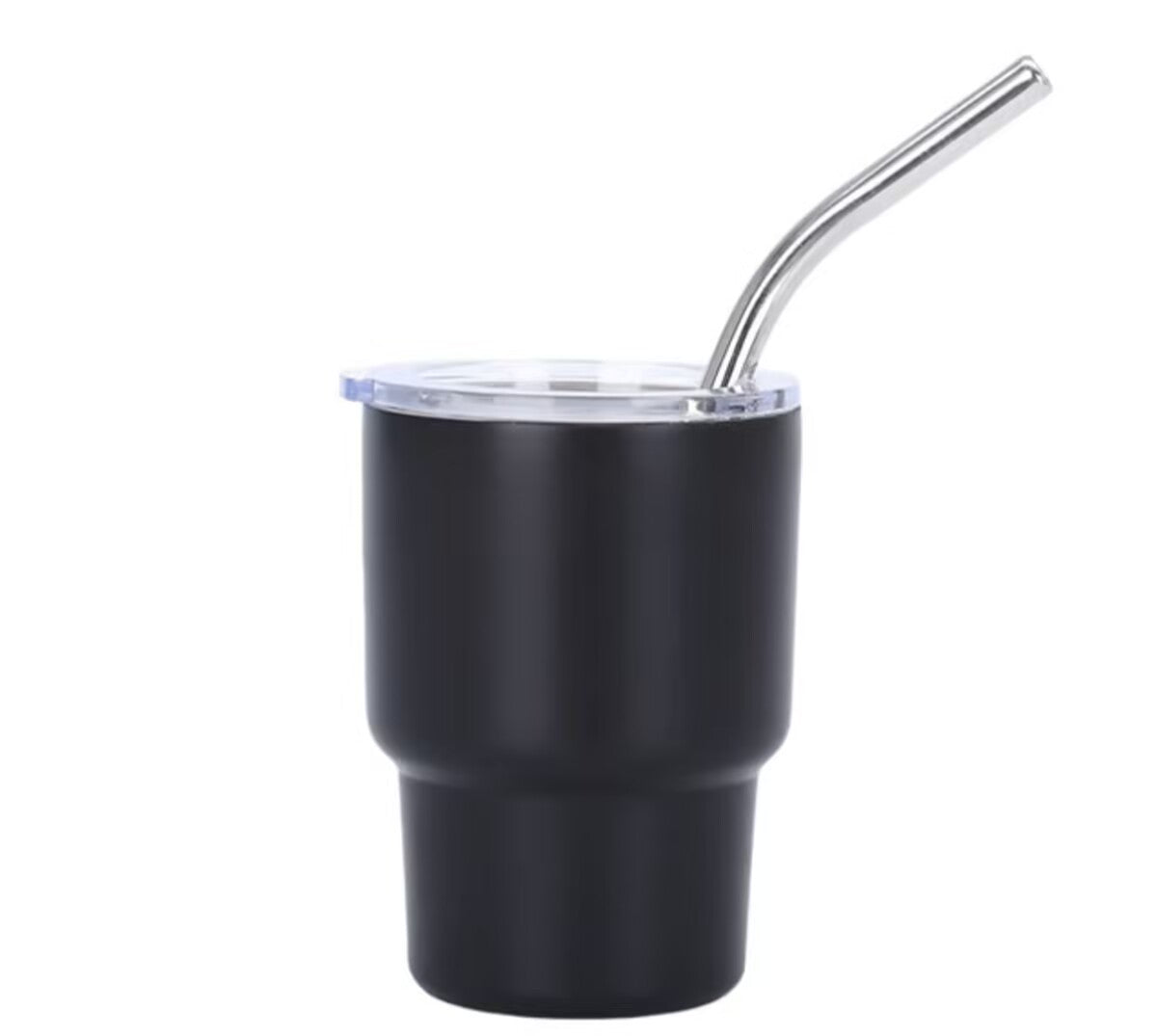 HONGZHAN 3 oz Mini Tumbler Shot Glass with Straw and Lid Colored Stainless Steel Sublimation Tumblers Cute Double Wall Vacuum Insulated Cups for Party Whiskey Bar Cocktai