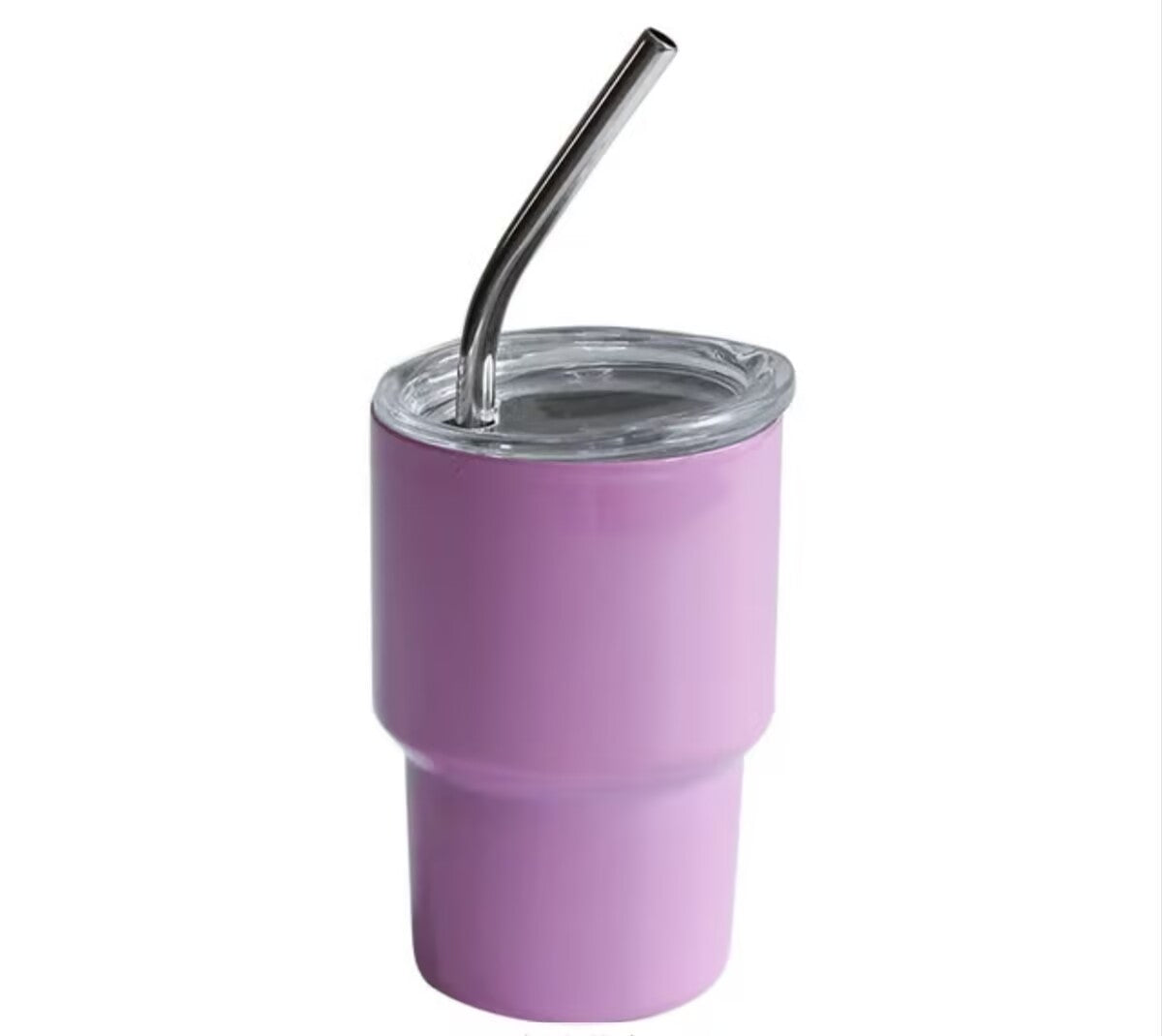 HONGZHAN 3 oz Mini Tumbler Shot Glass with Straw and Lid Colored Stainless Steel Sublimation Tumblers Cute Double Wall Vacuum Insulated Cups for Party Whiskey Bar Cocktai