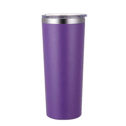 HONGZHAN 22 oz Tumbler with lid Double Wall Vacuum Insulated Tumblers Stainless Steel Coffee Mug Travel Coffee Tumbler Powder Coated Tumbler Cup Keep Hot&Cold
