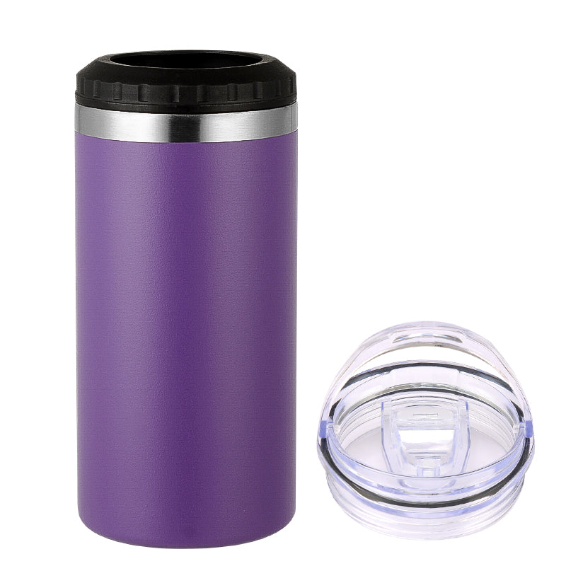 HONGZHAN 16oz Stainless Steel Tumbler Bulk with Lid, Double Wall Vacuum Insulated Travel Mug, Powder Coated Coffee Cup