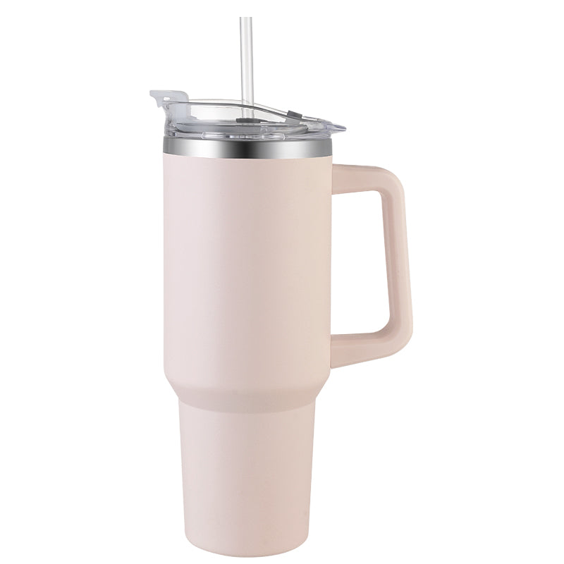 40oz Stainless Steel Car Cup then Carry Handle Ice Bully Cup Large capacity insulation protect cold cup