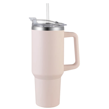 40oz Stainless Steel Car Cup then Carry Handle Ice Bully Cup Large capacity insulation protect cold cup