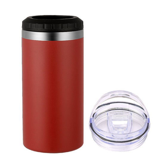 HONGZHAN 16oz Stainless Steel Tumbler Bulk with Lid, Double Wall Vacuum Insulated Travel Mug, Powder Coated Coffee Cup