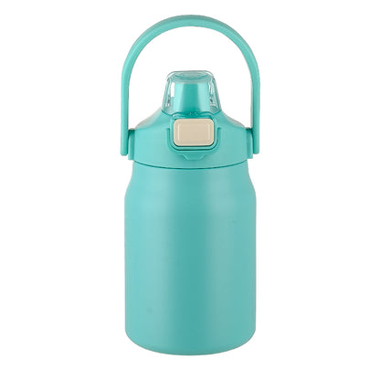 HONGZHAN 26/33/40/50oz Insulated Water Bottle With Straw and Leakproof Lid, BPA Free Stainless Steel Wide Mouth Sports Water Bottle Cup With Portable Handle Double Wall Vacuum Keep Cold and Hot
