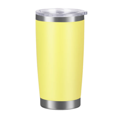 HONGZHAN 20oz Stainless Steel Tumbler Bulk with Lid, Double Wall Vacuum Insulated Travel Mug, Powder Coated Coffee Cup