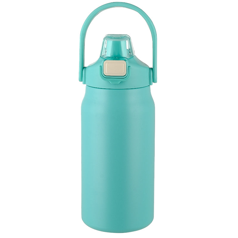 HONGZHAN 26/33/40/50oz Insulated Water Bottle With Straw and Leakproof Lid, BPA Free Stainless Steel Wide Mouth Sports Water Bottle Cup With Portable Handle Double Wall Vacuum Keep Cold and Hot