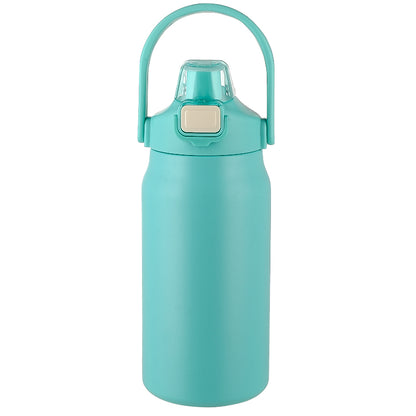HONGZHAN 26/33/40/50oz Insulated Water Bottle With Straw and Leakproof Lid, BPA Free Stainless Steel Wide Mouth Sports Water Bottle Cup With Portable Handle Double Wall Vacuum Keep Cold and Hot