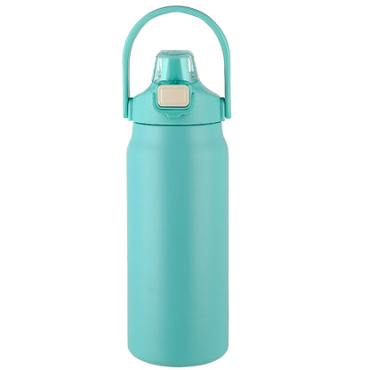 HONGZHAN 26/33/40/50oz Insulated Water Bottle With Straw and Leakproof Lid, BPA Free Stainless Steel Wide Mouth Sports Water Bottle Cup With Portable Handle Double Wall Vacuum Keep Cold and Hot