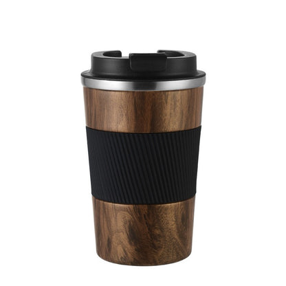 HONGZHAN Travel Coffee Mug Spill Proof Leakproof 12 and 17 oz Insulated Coffee Mug with Screw Lid, Stainless Steel Vacuum Tumbler Reusable Thermal Coffee Cup to go for Hot and Cold Drinks