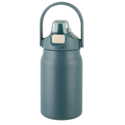 HONGZHAN 26/33/40/50oz Insulated Water Bottle With Straw and Leakproof Lid, BPA Free Stainless Steel Wide Mouth Sports Water Bottle Cup With Portable Handle Double Wall Vacuum Keep Cold and Hot