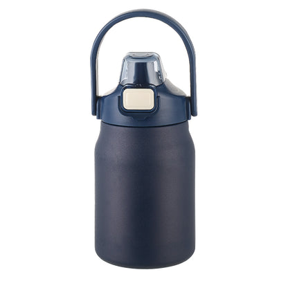 HONGZHAN 26/33/40/50oz Insulated Water Bottle With Straw and Leakproof Lid, BPA Free Stainless Steel Wide Mouth Sports Water Bottle Cup With Portable Handle Double Wall Vacuum Keep Cold and Hot