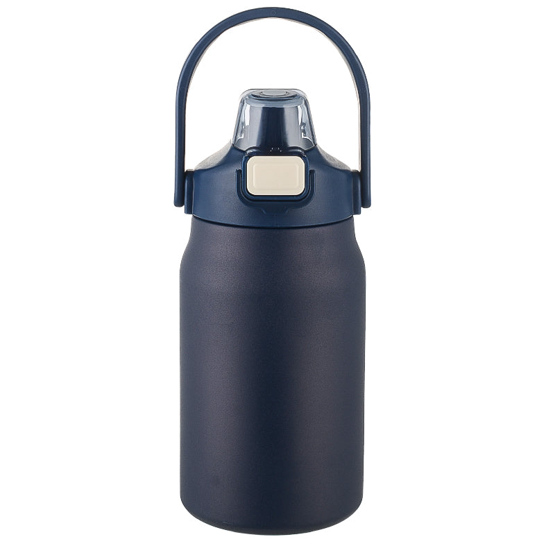 HONGZHAN 26/33/40/50oz Insulated Water Bottle With Straw and Leakproof Lid, BPA Free Stainless Steel Wide Mouth Sports Water Bottle Cup With Portable Handle Double Wall Vacuum Keep Cold and Hot