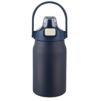 HONGZHAN 26/33/40/50oz Insulated Water Bottle With Straw and Leakproof Lid, BPA Free Stainless Steel Wide Mouth Sports Water Bottle Cup With Portable Handle Double Wall Vacuum Keep Cold and Hot