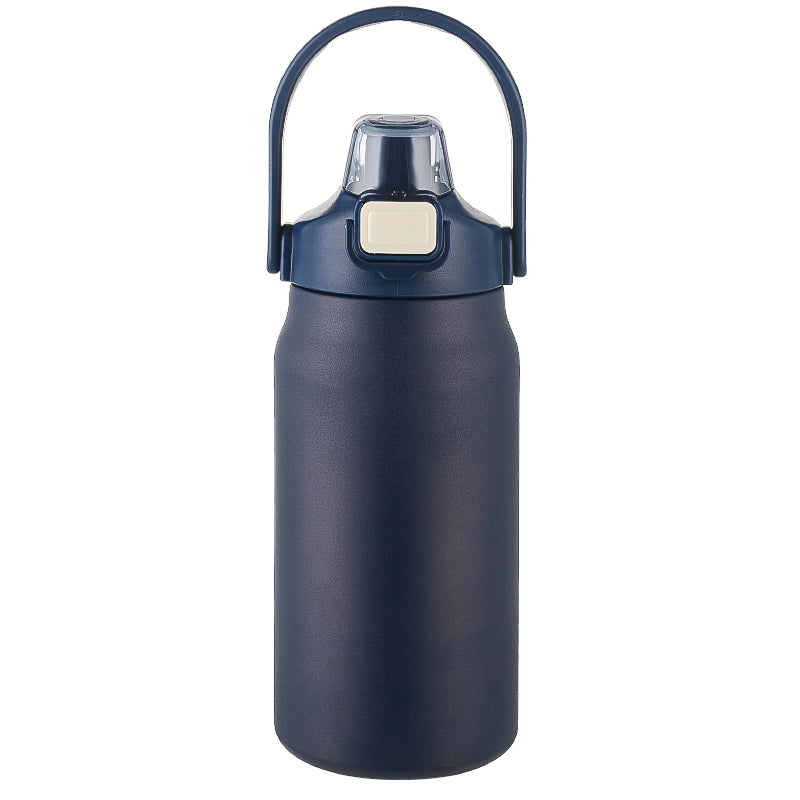 HONGZHAN 26/33/40/50oz Insulated Water Bottle With Straw and Leakproof Lid, BPA Free Stainless Steel Wide Mouth Sports Water Bottle Cup With Portable Handle Double Wall Vacuum Keep Cold and Hot