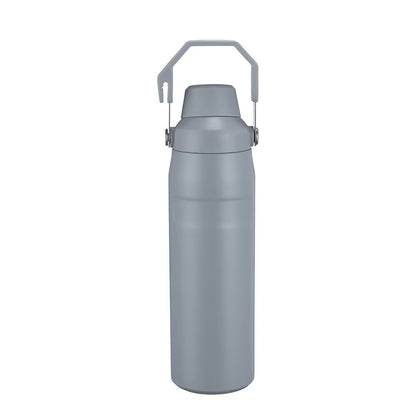 HONGZHAN  IceFlow Fast Flow Water Bottle | Angled Spout Lid | Lightweight & Leakproof for Travel & Sports | Insulated Stainless Steel | BPA-Free