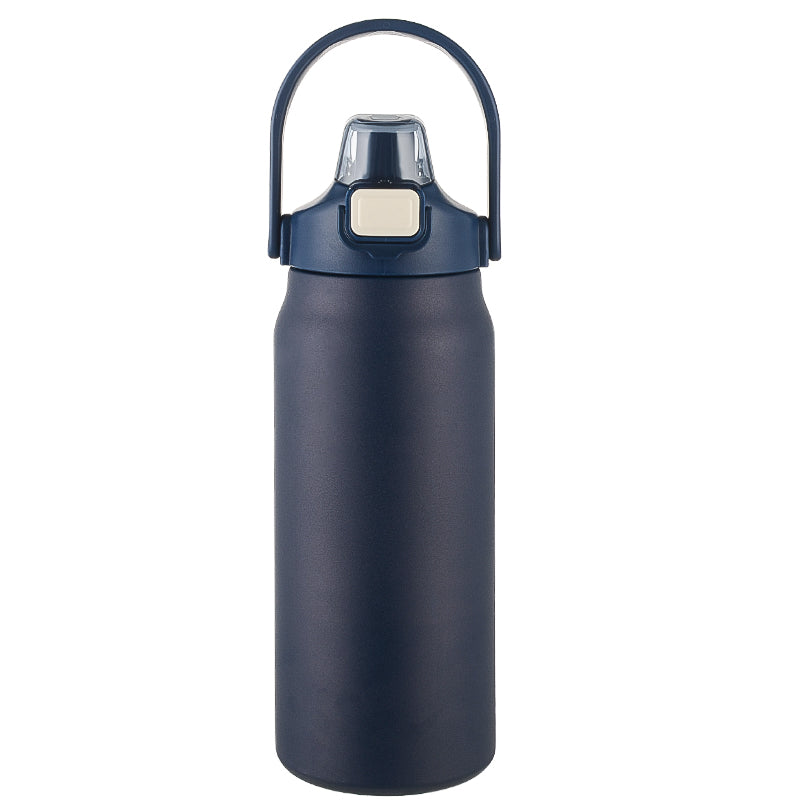 HONGZHAN 26/33/40/50oz Insulated Water Bottle With Straw and Leakproof Lid, BPA Free Stainless Steel Wide Mouth Sports Water Bottle Cup With Portable Handle Double Wall Vacuum Keep Cold and Hot