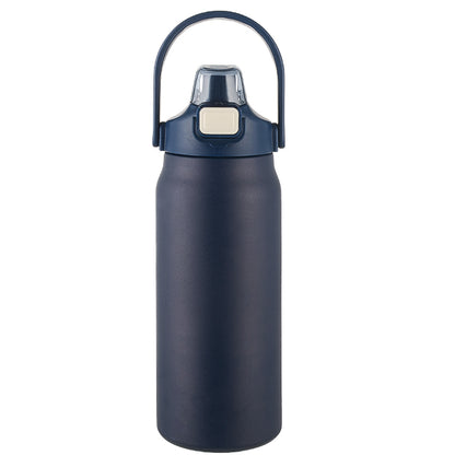 HONGZHAN 26/33/40/50oz Insulated Water Bottle With Straw and Leakproof Lid, BPA Free Stainless Steel Wide Mouth Sports Water Bottle Cup With Portable Handle Double Wall Vacuum Keep Cold and Hot