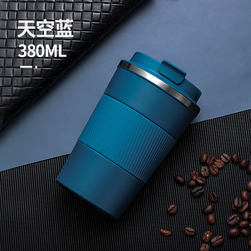HONGZHAN Travel Coffee Mug Spill Proof Leakproof 12 and 17 oz Insulated Coffee Mug with Screw Lid, Stainless Steel Vacuum Tumbler Reusable Thermal Coffee Cup to go for Hot and Cold Drinks