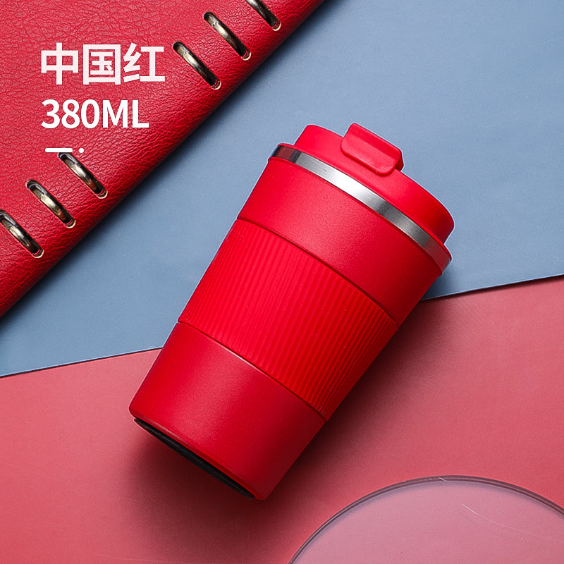 HONGZHAN Travel Coffee Mug Spill Proof Leakproof 12 and 17 oz Insulated Coffee Mug with Screw Lid, Stainless Steel Vacuum Tumbler Reusable Thermal Coffee Cup to go for Hot and Cold Drinks