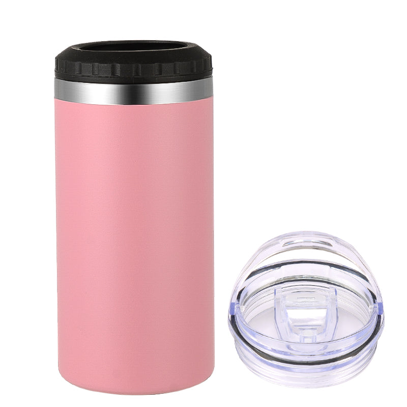 HONGZHAN 16oz Stainless Steel Tumbler Bulk with Lid, Double Wall Vacuum Insulated Travel Mug, Powder Coated Coffee Cup