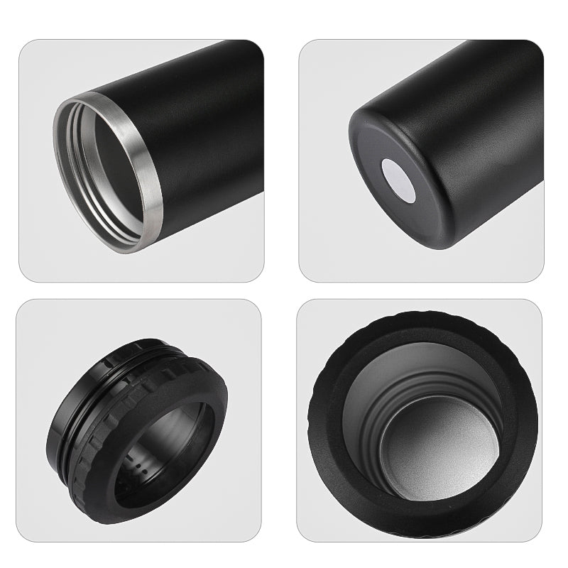 HONGZHAN 16oz Stainless Steel Tumbler Bulk with Lid, Double Wall Vacuum Insulated Travel Mug, Powder Coated Coffee Cup