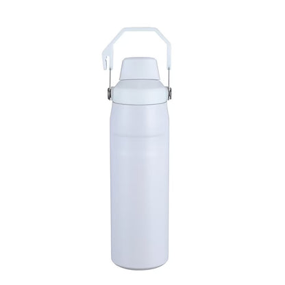 HONGZHAN  IceFlow Fast Flow Water Bottle | Angled Spout Lid | Lightweight & Leakproof for Travel & Sports | Insulated Stainless Steel | BPA-Free