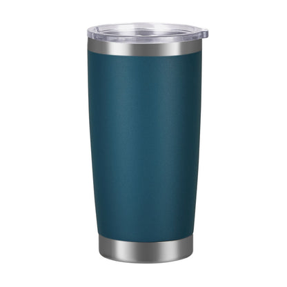 HONGZHAN 20oz Stainless Steel Tumbler Bulk with Lid, Double Wall Vacuum Insulated Travel Mug, Powder Coated Coffee Cup