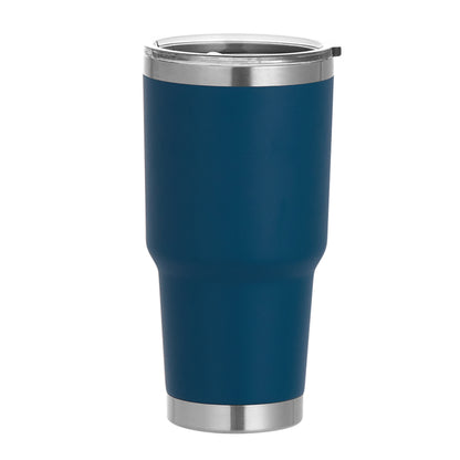 HONGZHAN 30 oz Tumbler with Lid Stainless Steel Tumblers Vacuum Insulated Cup Reusable Powder Coated Travel Mug Double Wall Leak Proof Portable Cups Keep Cold Drinks for 12 Hours