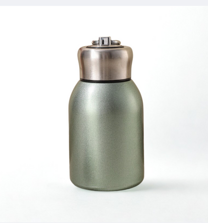 2025 New Chinese Style Chubby Ding Insulated Cup - Outdoor Portable with Handle, Pocket Cup, Car Cup with Printed Patterns   13oz