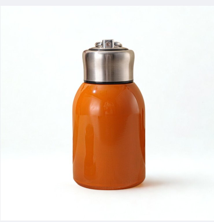 2025 New Chinese Style Chubby Ding Insulated Cup - Outdoor Portable with Handle, Pocket Cup, Car Cup with Printed Patterns   13oz