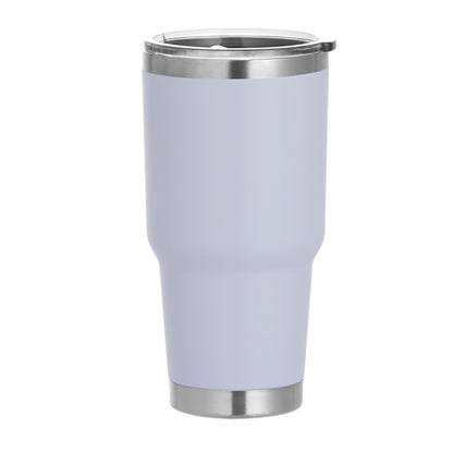HONGZHAN 30 oz Tumbler with Lid Stainless Steel Tumblers Vacuum Insulated Cup Reusable Powder Coated Travel Mug Double Wall Leak Proof Portable Cups Keep Cold Drinks for 12 Hours