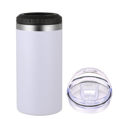 HONGZHAN 16oz Stainless Steel Tumbler Bulk with Lid, Double Wall Vacuum Insulated Travel Mug, Powder Coated Coffee Cup