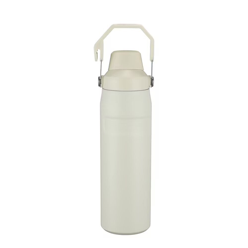 HONGZHAN  IceFlow Fast Flow Water Bottle | Angled Spout Lid | Lightweight & Leakproof for Travel & Sports | Insulated Stainless Steel | BPA-Free