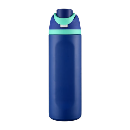 HONGZHAN FreeSip Insulated Stainless Steel Water Bottle with Straw, BPA-Free Sports Water Bottle, Great for Travel, 16/19/24/28/32 Oz