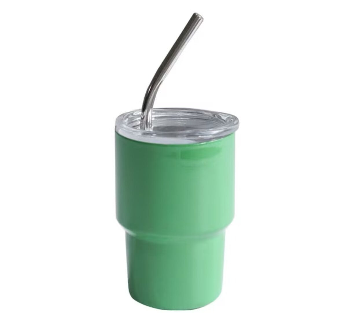 HONGZHAN 3 oz Mini Tumbler Shot Glass with Straw and Lid Colored Stainless Steel Sublimation Tumblers Cute Double Wall Vacuum Insulated Cups for Party Whiskey Bar Cocktai