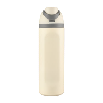 HONGZHAN FreeSip Insulated Stainless Steel Water Bottle with Straw, BPA-Free Sports Water Bottle, Great for Travel, 16/19/24/28/32 Oz