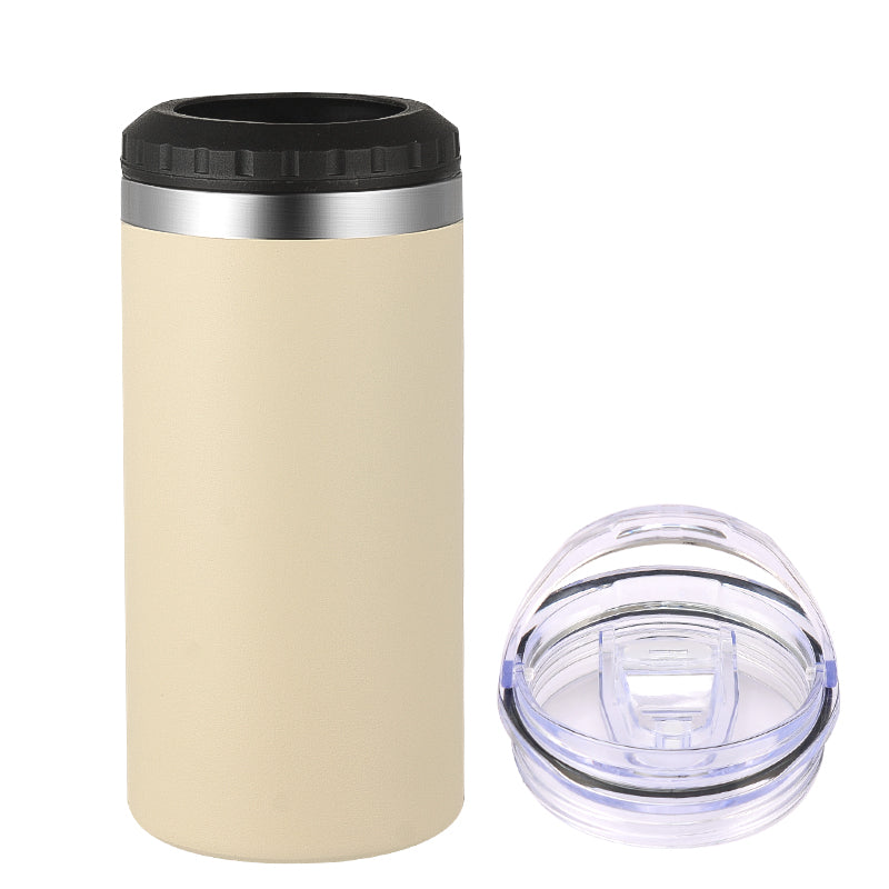 HONGZHAN 16oz Stainless Steel Tumbler Bulk with Lid, Double Wall Vacuum Insulated Travel Mug, Powder Coated Coffee Cup