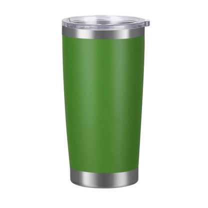 HONGZHAN 20oz Stainless Steel Tumbler Bulk with Lid, Double Wall Vacuum Insulated Travel Mug, Powder Coated Coffee Cup