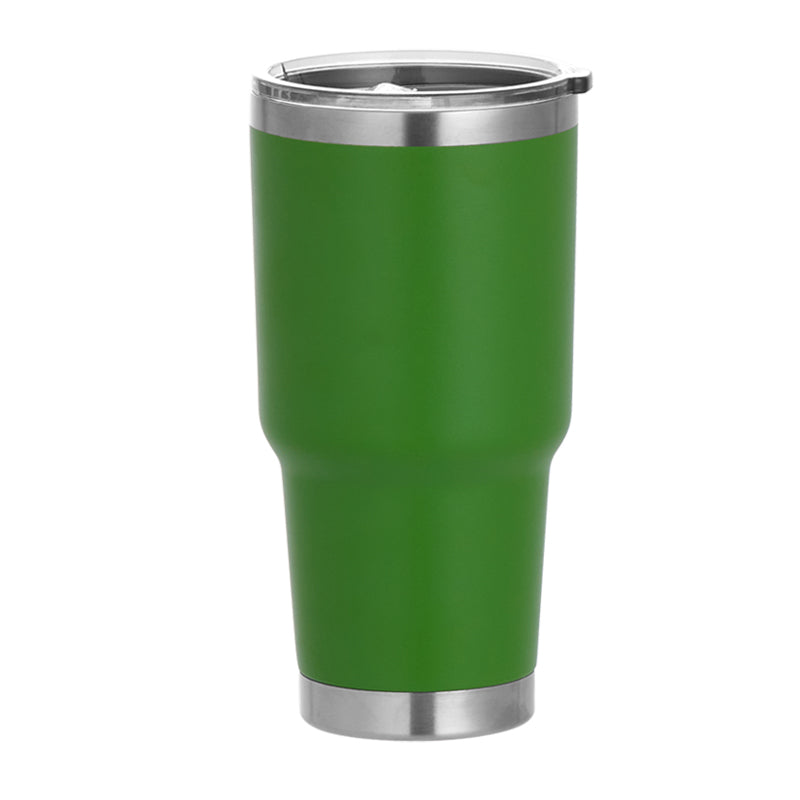 HONGZHAN 30 oz Tumbler with Lid Stainless Steel Tumblers Vacuum Insulated Cup Reusable Powder Coated Travel Mug Double Wall Leak Proof Portable Cups Keep Cold Drinks for 12 Hours