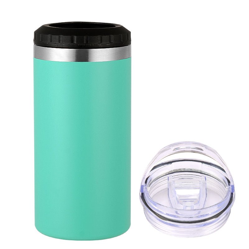 HONGZHAN 16oz Stainless Steel Tumbler Bulk with Lid, Double Wall Vacuum Insulated Travel Mug, Powder Coated Coffee Cup