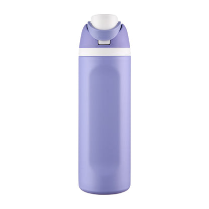 HONGZHAN FreeSip Insulated Stainless Steel Water Bottle with Straw, BPA-Free Sports Water Bottle, Great for Travel, 16/19/24/28/32 Oz