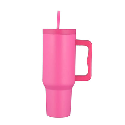 HONGZHAN 40oz Handle Ice Blaster Mug 304 Stainless Steel Vacuum Insulated Mug Outdoor car car Mug with Straw