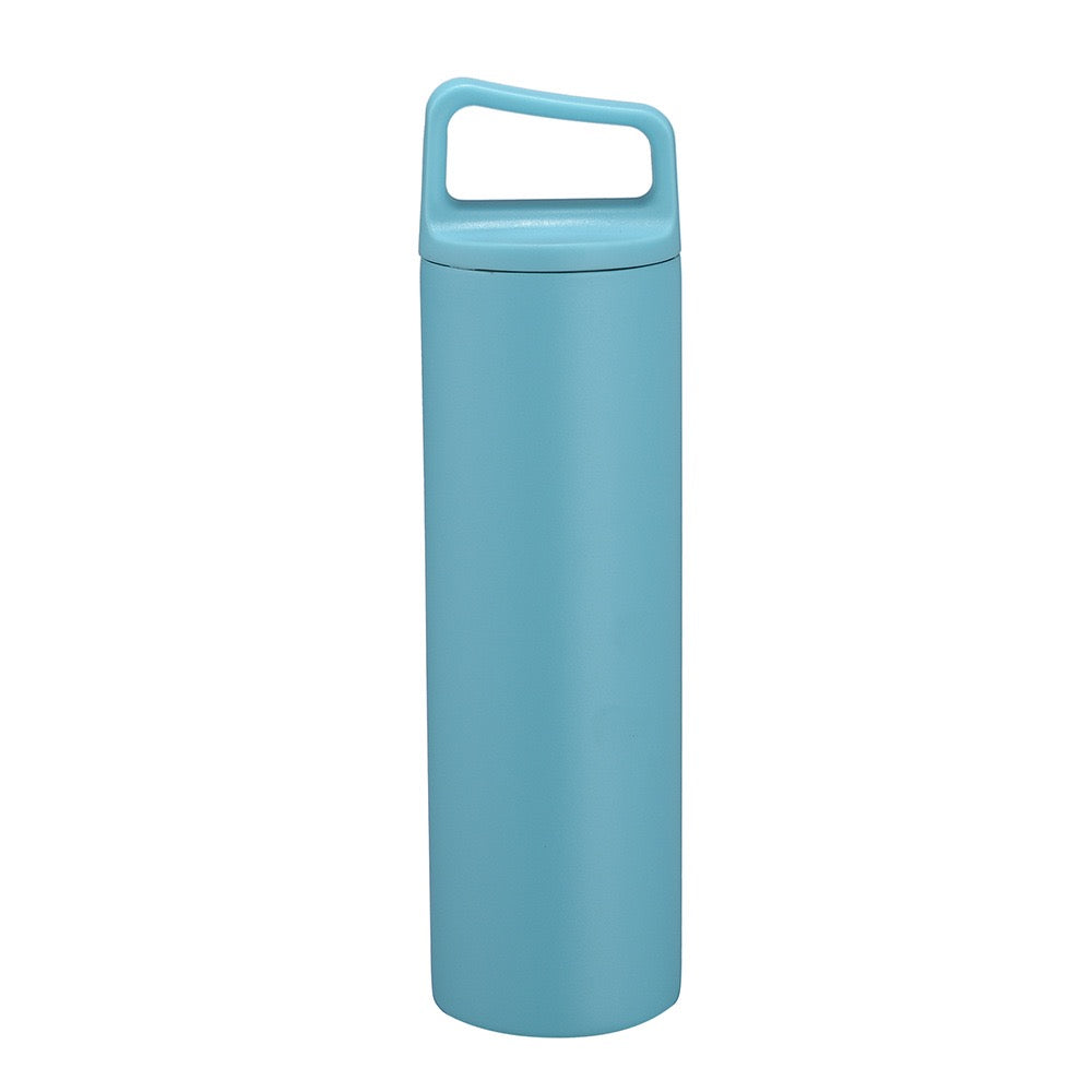 HONGZHAN Wide Mouth Water Bottle - 20oz Insulated Water Bottle in Stainless Steel with Double Wall Vacuum Insulation, Leakproof Design, Keeps Drinks Hot or Cold